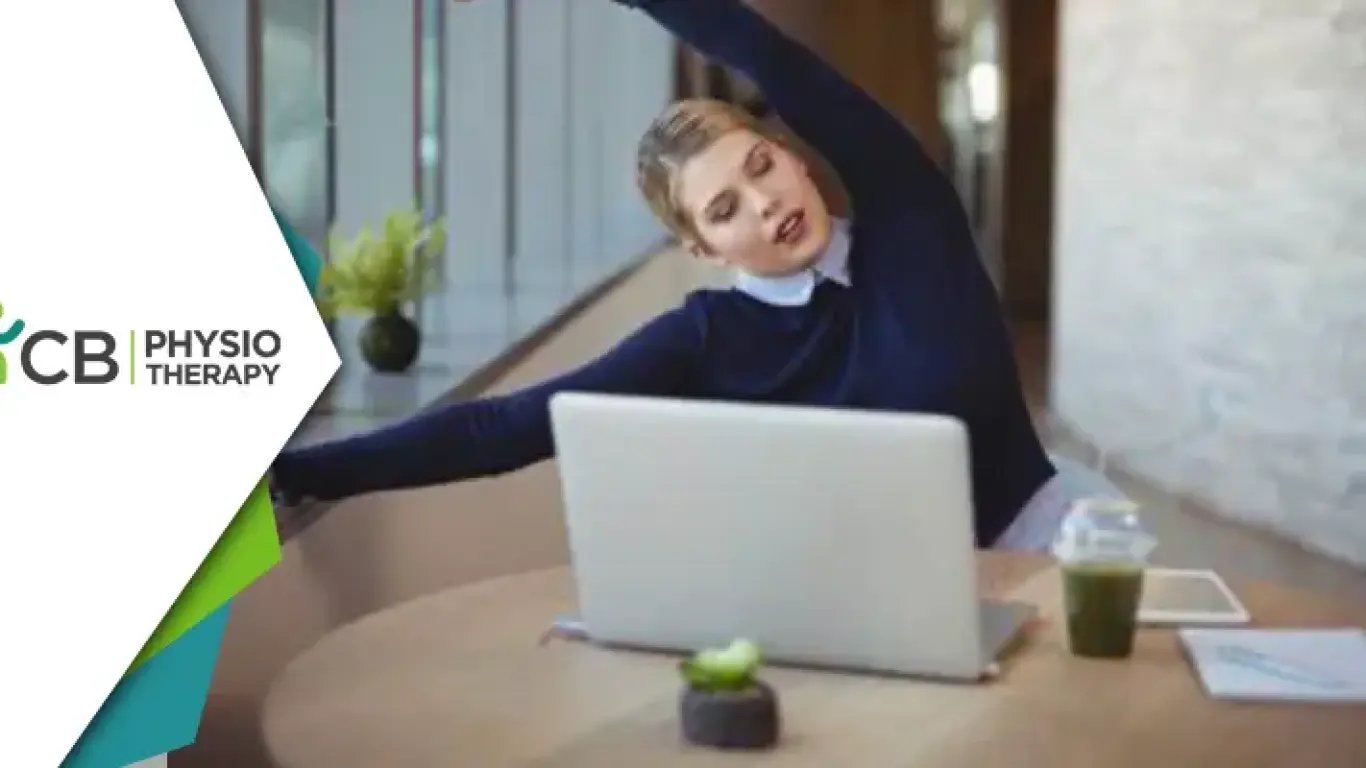 Stay Flexible At Work | 5 Easy Desk Stretches To Relieve Tension & Stiffness