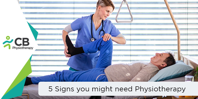 5 Signs You Might Need Physiotherapy.